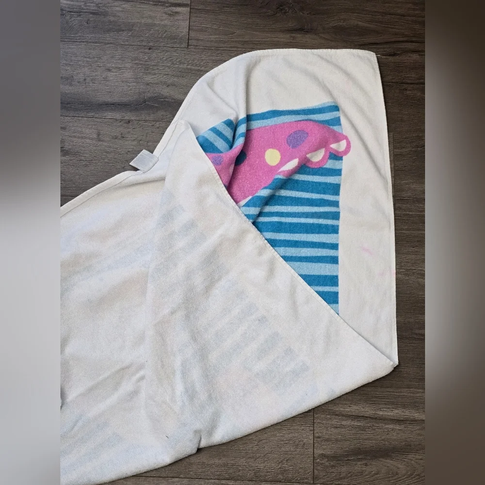Barbie Beach Towel 2000 Mattel Vintage Beach Pool Vacation Collector 100% Cotton